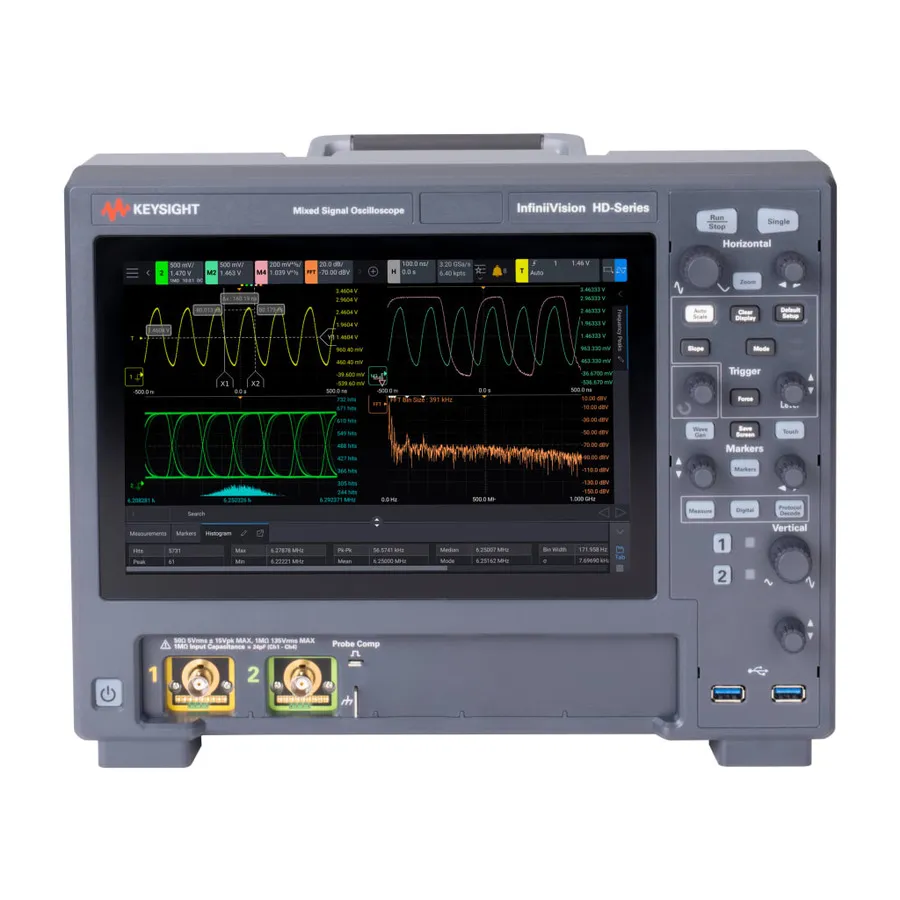 Oscyloskop mieszanych sygnałów Keysight HD302MSO/01G