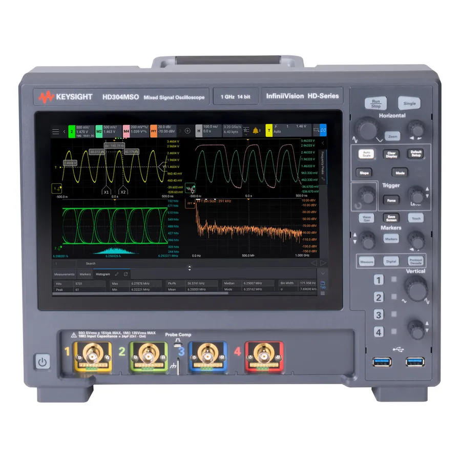 Oscyloskop sygnałów mieszanych Keysight HD304MSO/350 InfiniiVision