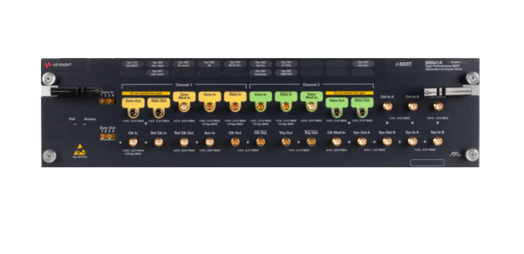 Moduł BERT o wysokiej wydajności Keysight M8041A