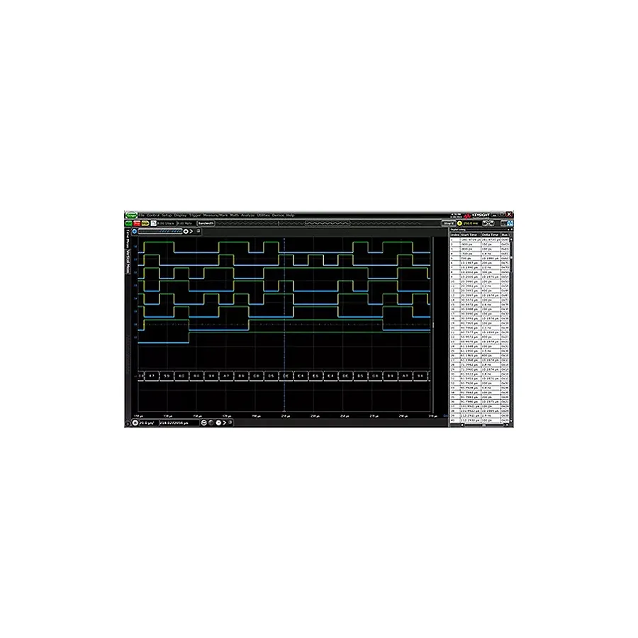 Ulepszenie 16-kanałowego MSO Keysight MXR2MSO