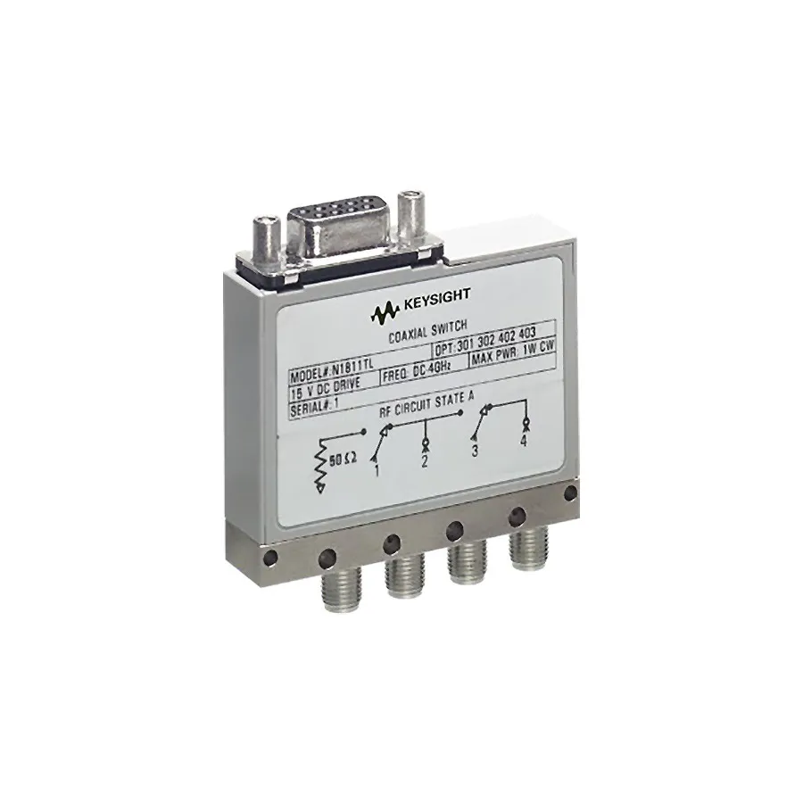 Keysight N1811TL/026/124/202 Przełącznik Coaxialny