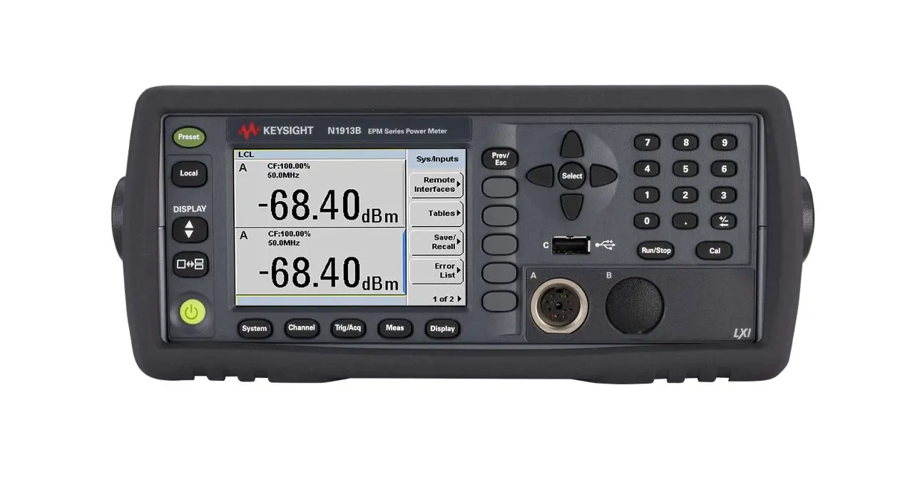 Jednokanalowy miernik mocy Keysight N1913B