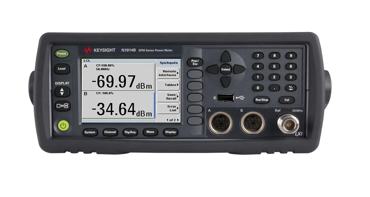 Keysight N1914B Dwukanałowy Miernik Mocy