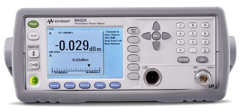 Keysight N432A Miernik mocy RF termistorowy