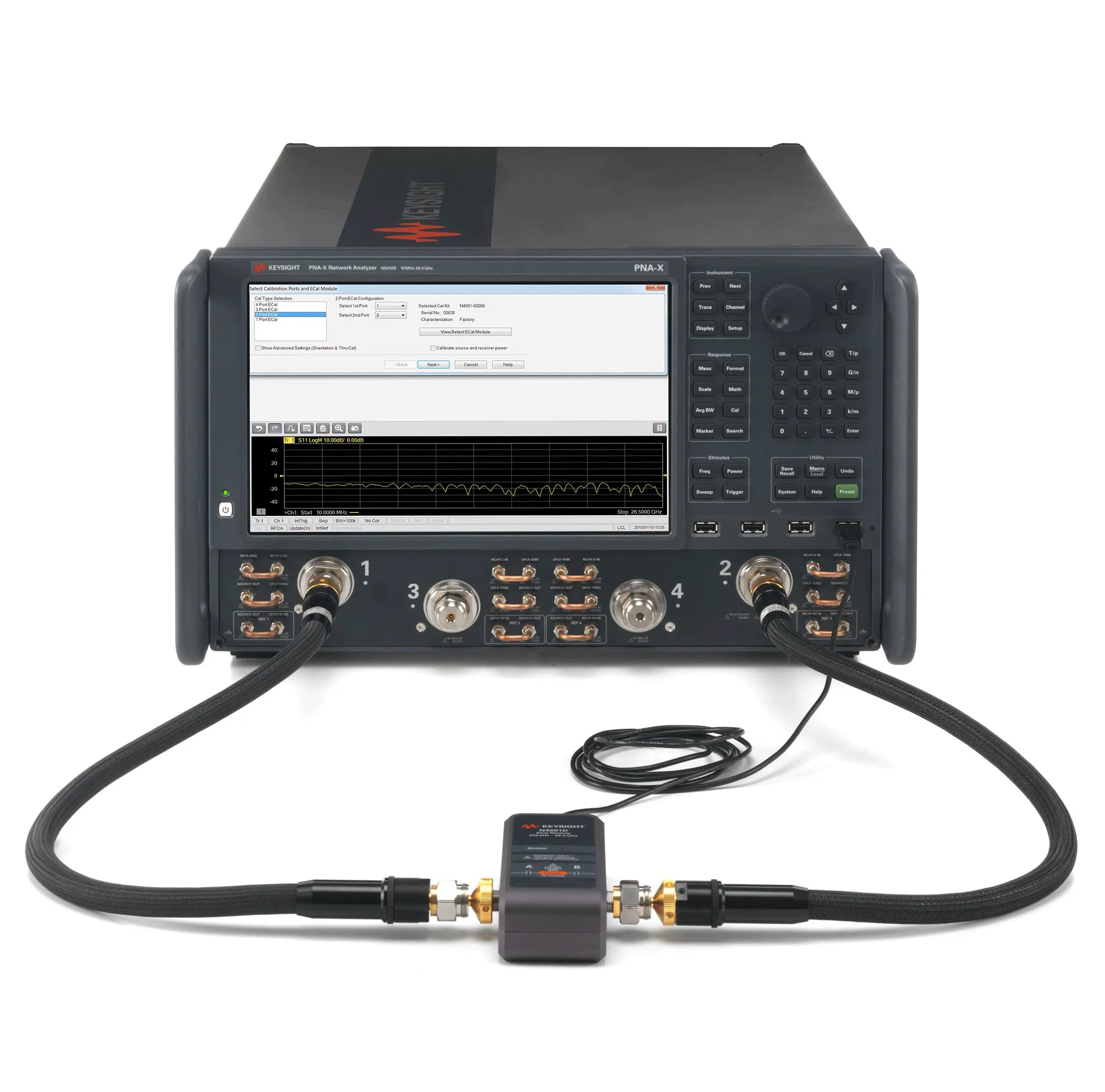Keysight N4694D Moduł Kalibracji Elektronicznej
