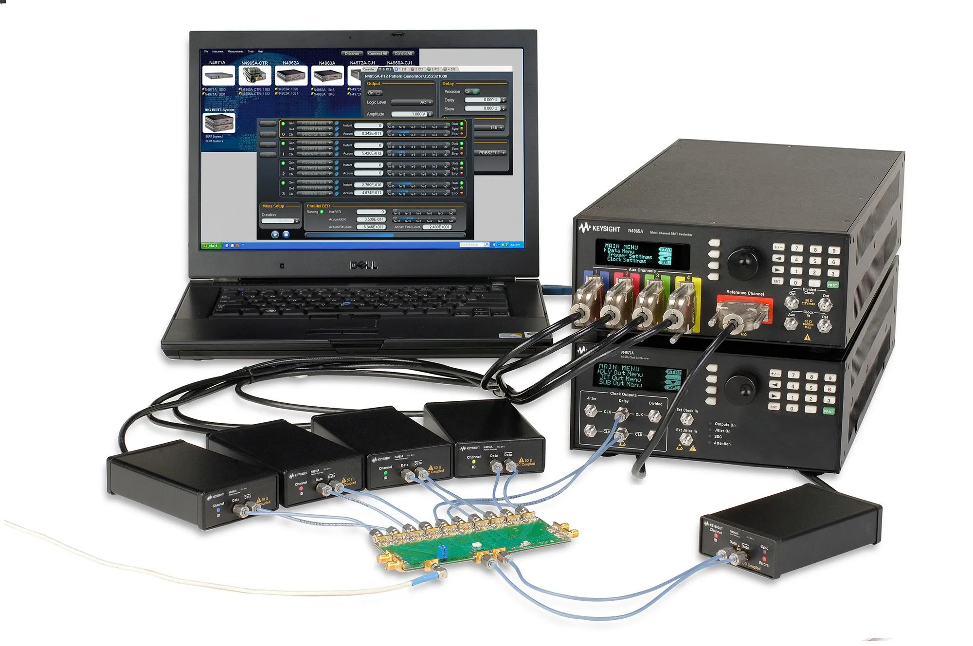 Keysight N4980A Oprogramowanie BERT wieloinstrumentowe