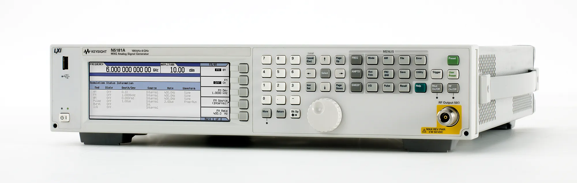 Generator sygnału analogowego RF Keysight N5181A MXG