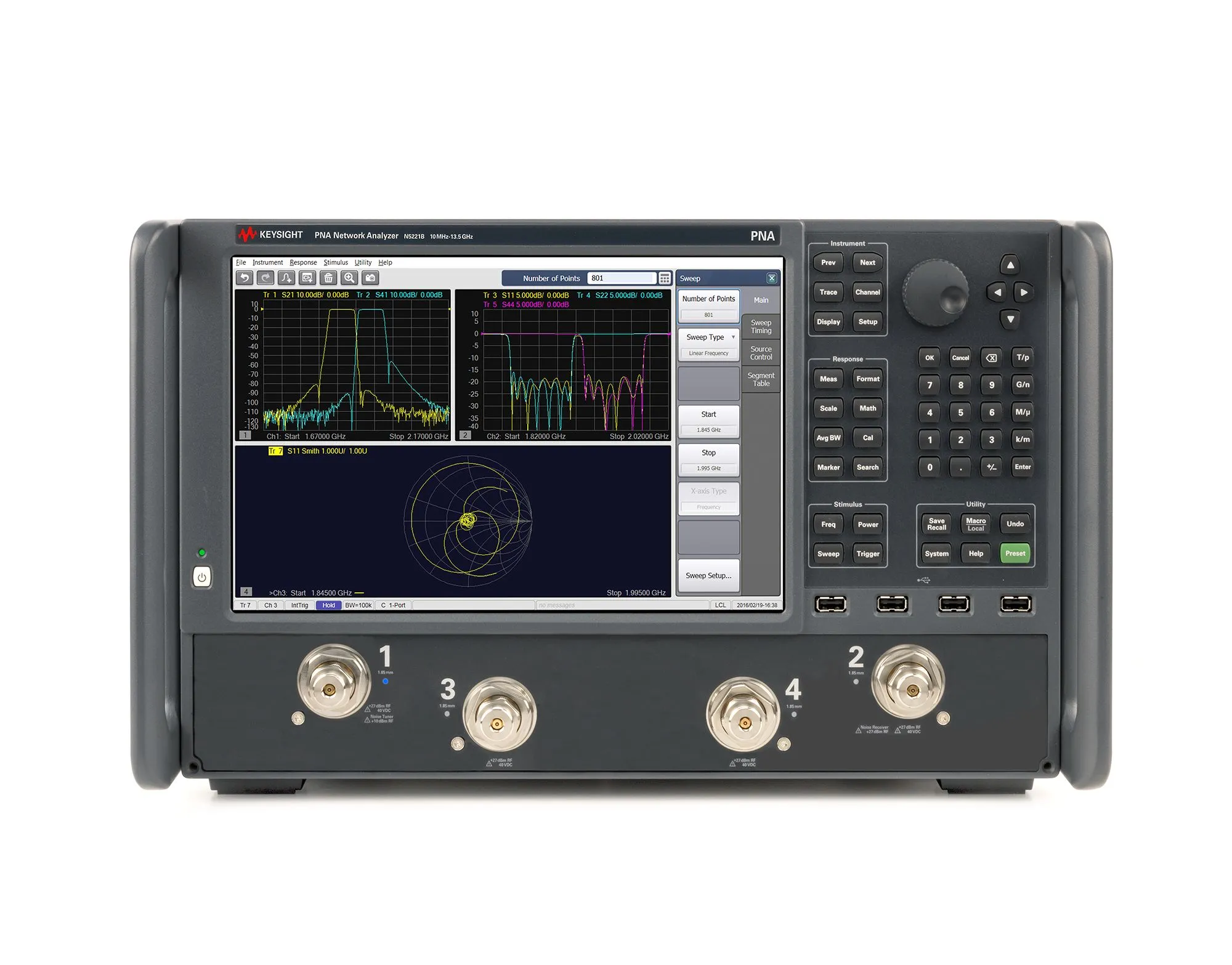 Keysight N5221B analizator sieci PNA