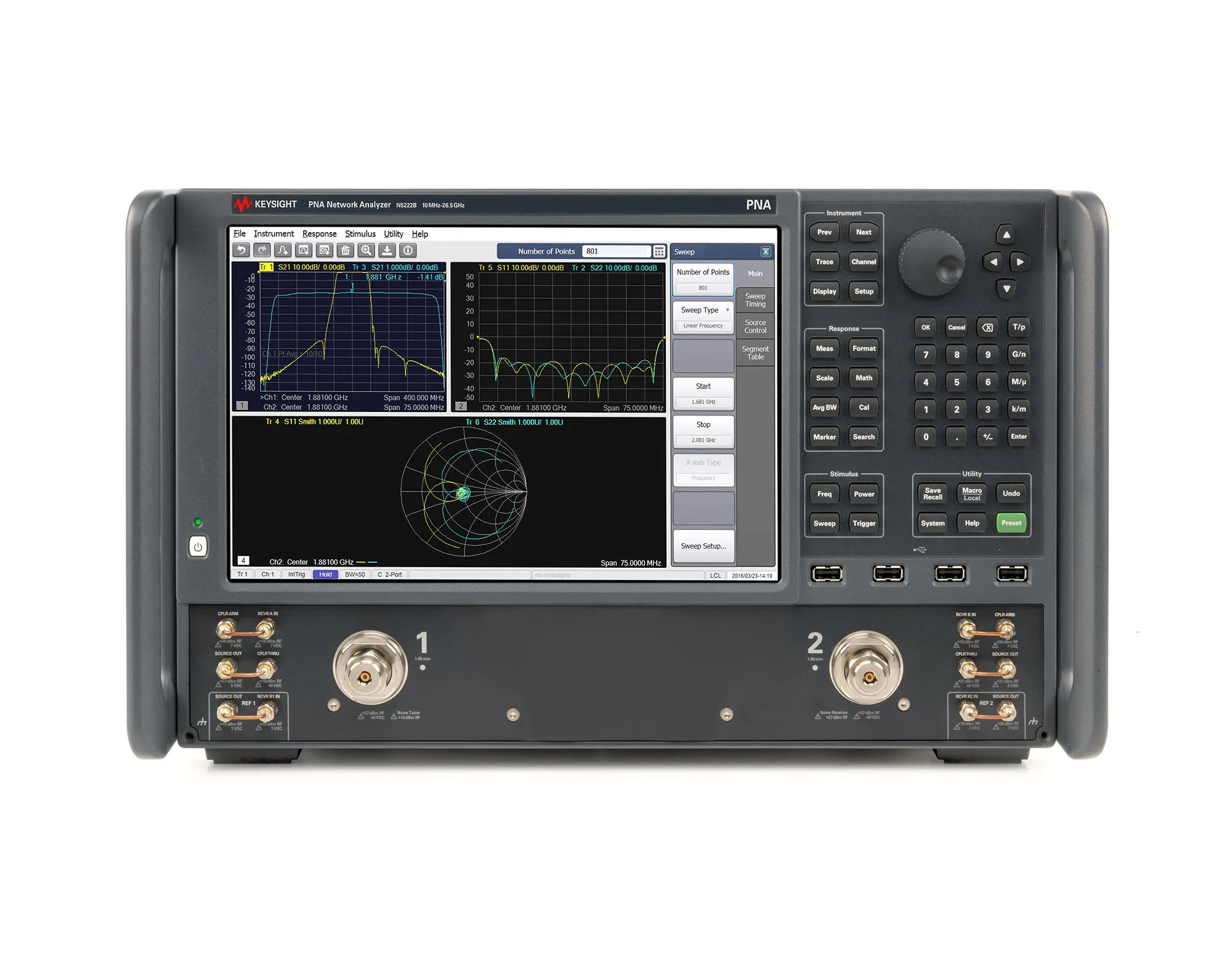 Keysight N5222B analizator sieci mikrofalowej