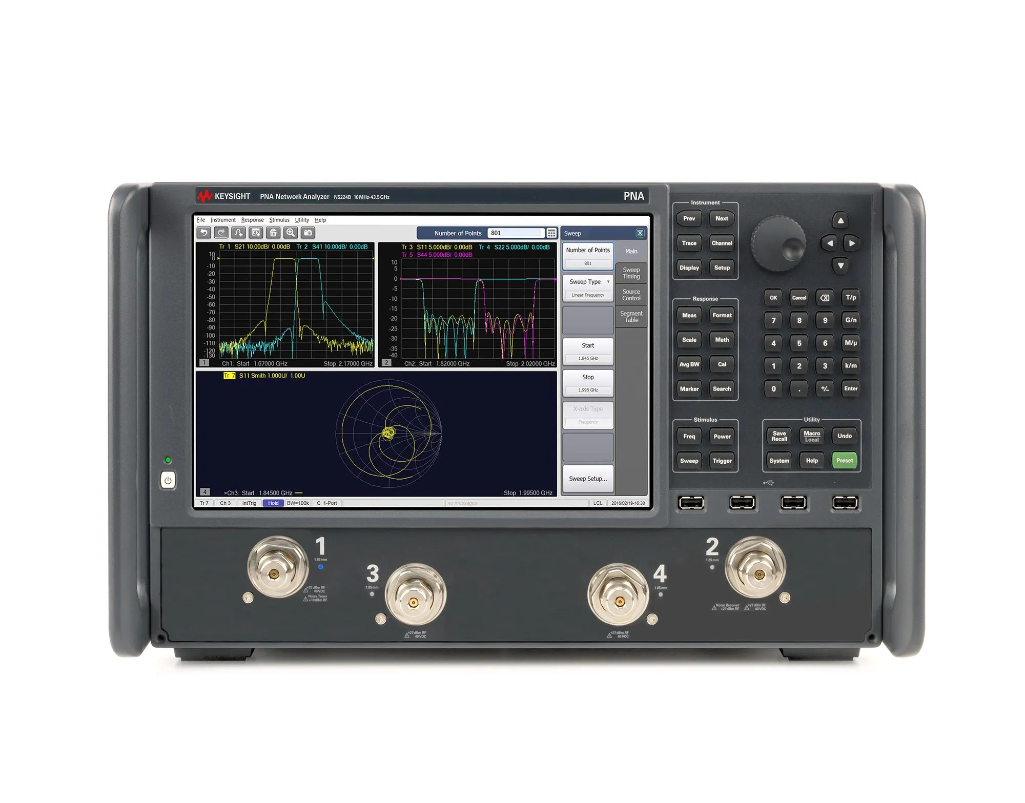 Keysight N5224B analizator sieci mikrofalowej
