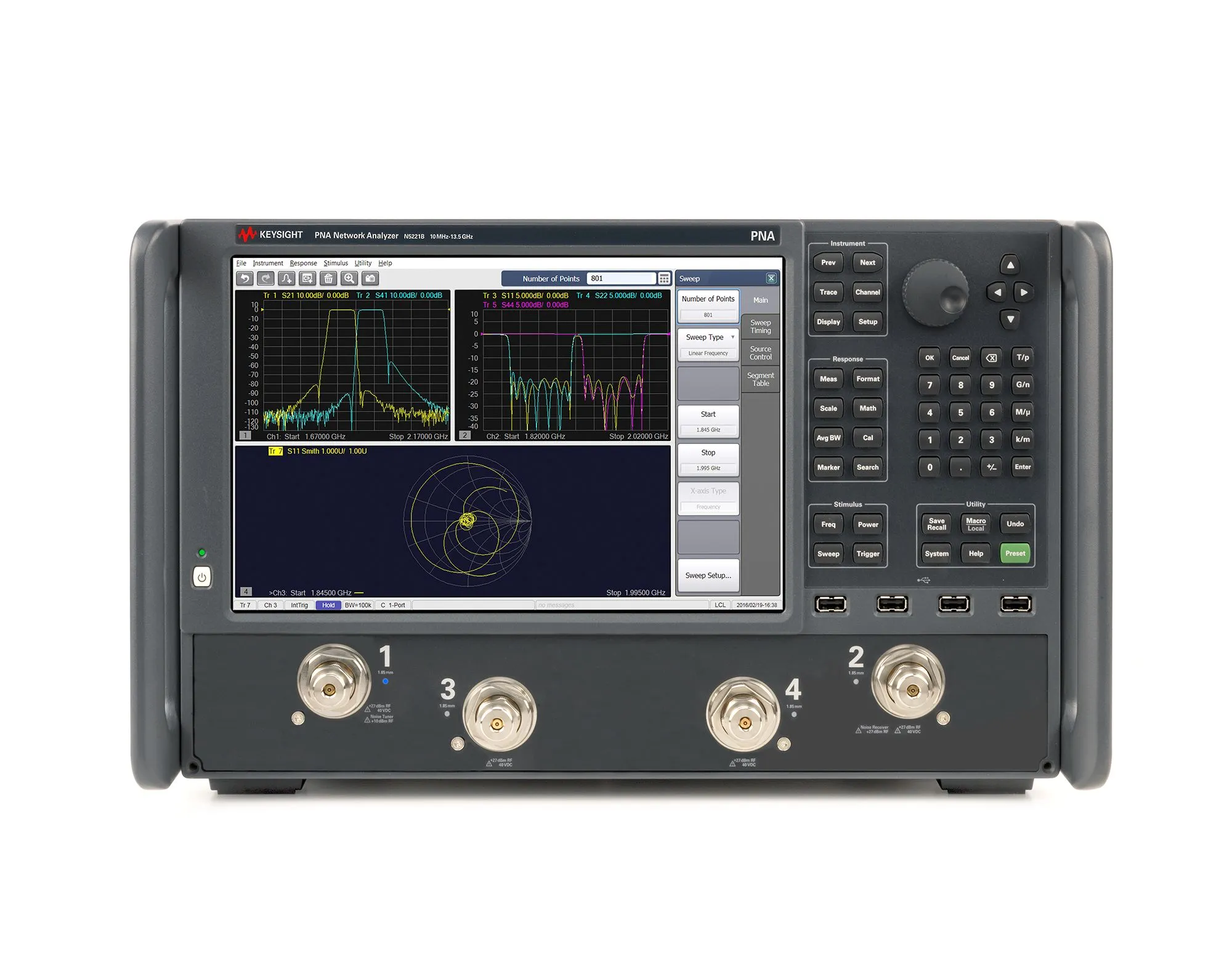 Analizator sieci mikrofalowej Keysight N5227B PNA