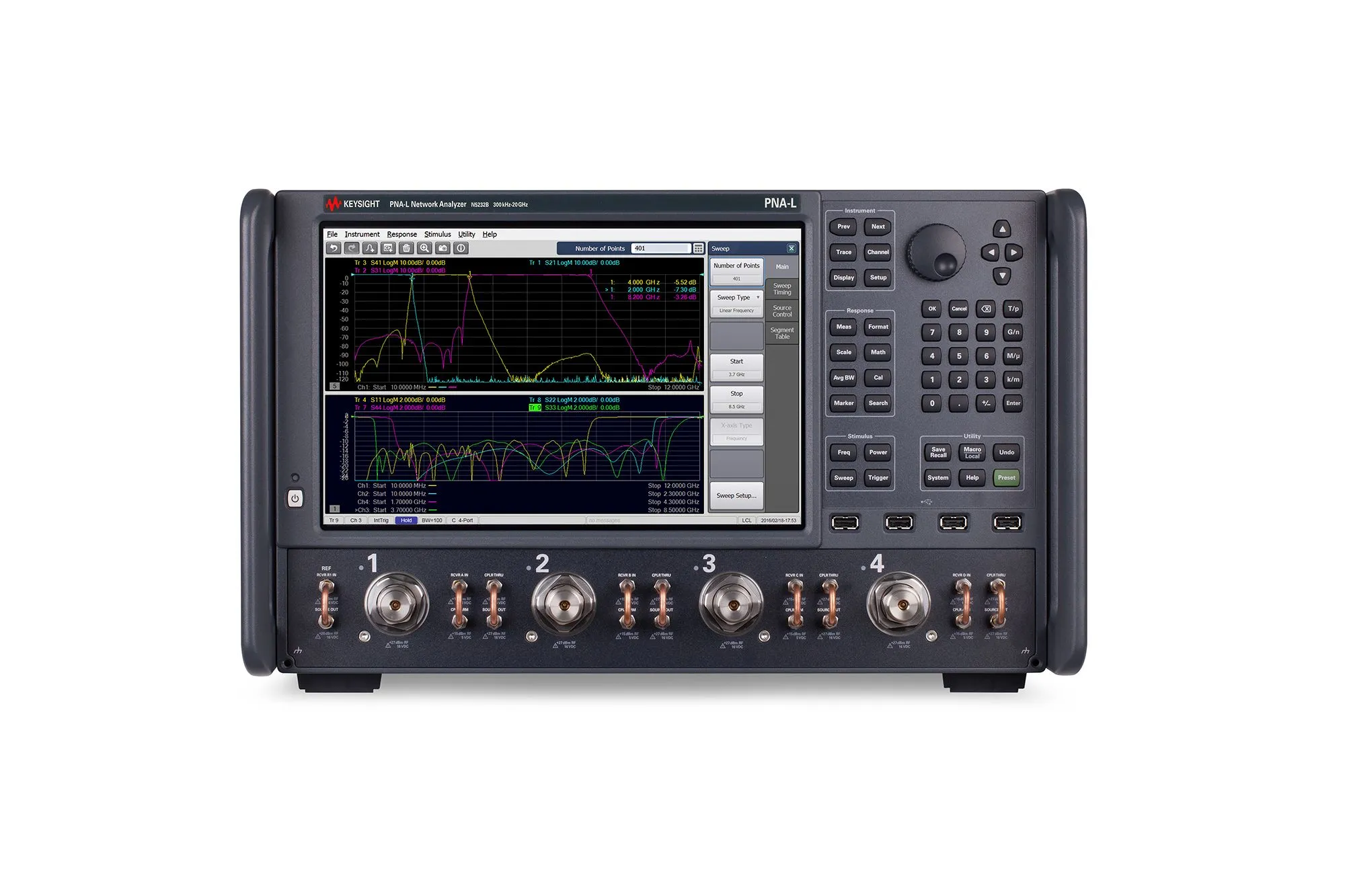 Analizator sieci wektorowej Keysight N5232B