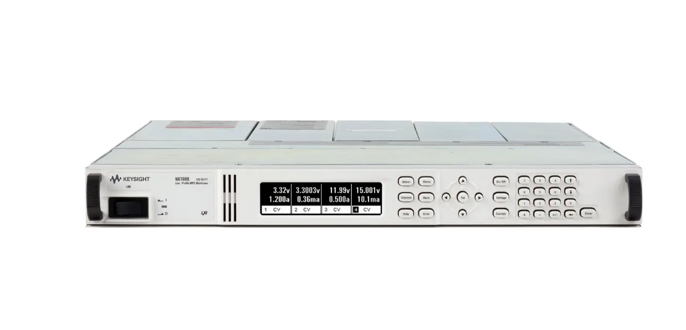 Keysight N6700B Modułowy System Zasilania