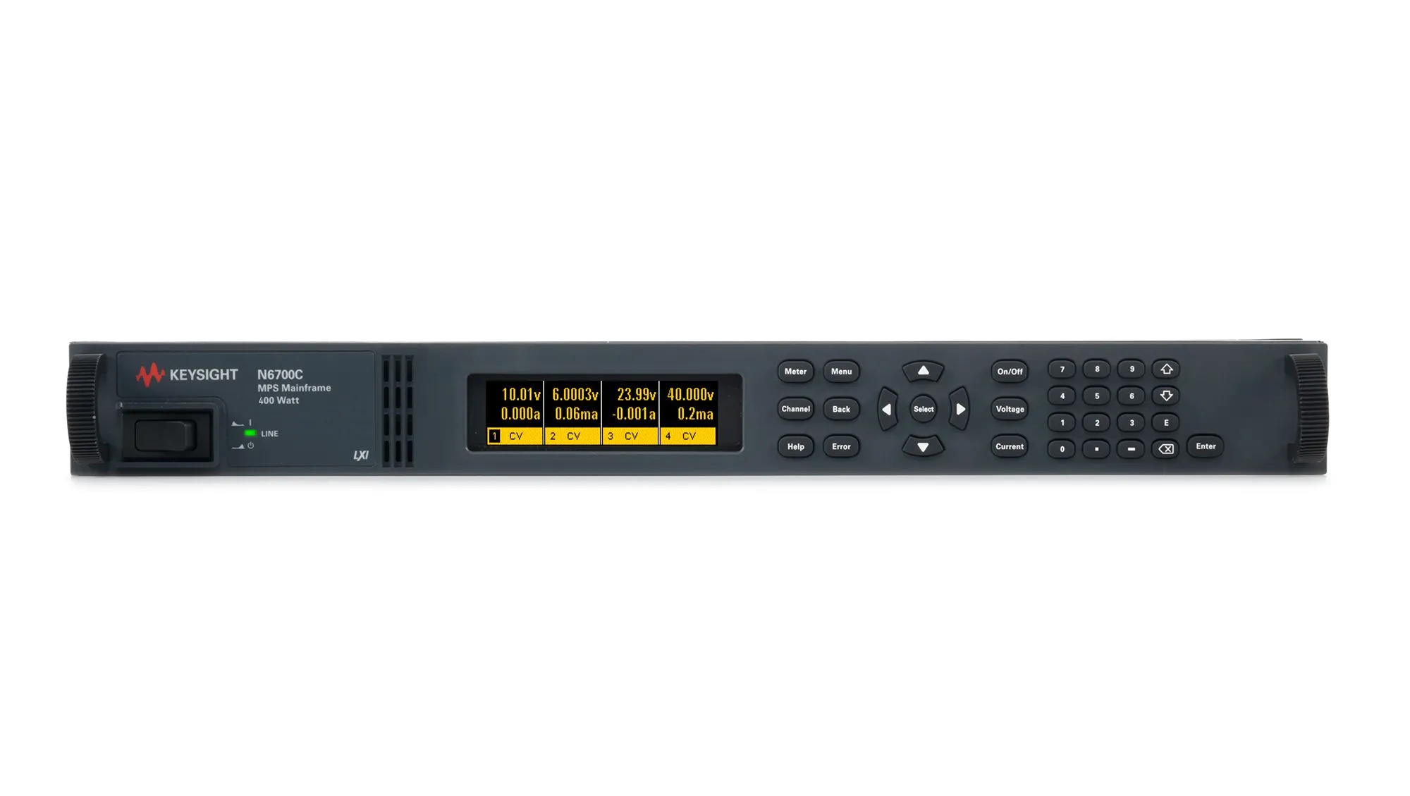 Keysight N6700C Obudowa Główna Modułowego Systemu Zasilania