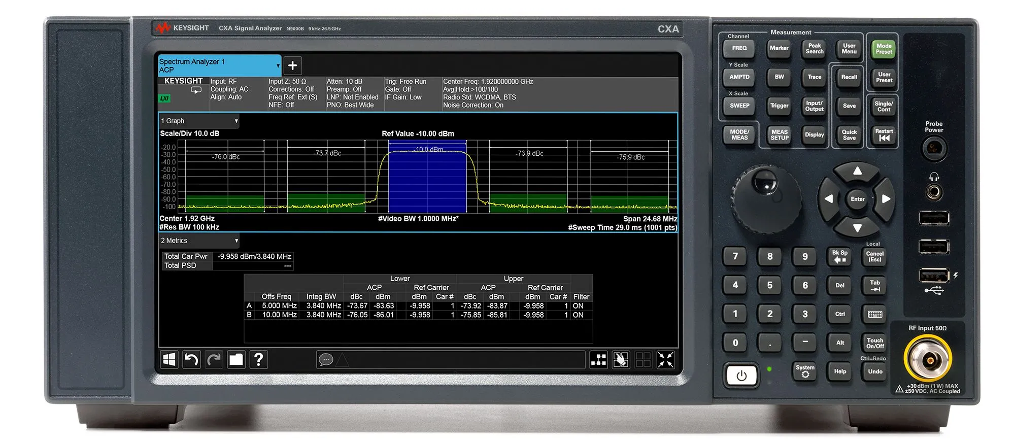Keysight N9000B Analizator widma