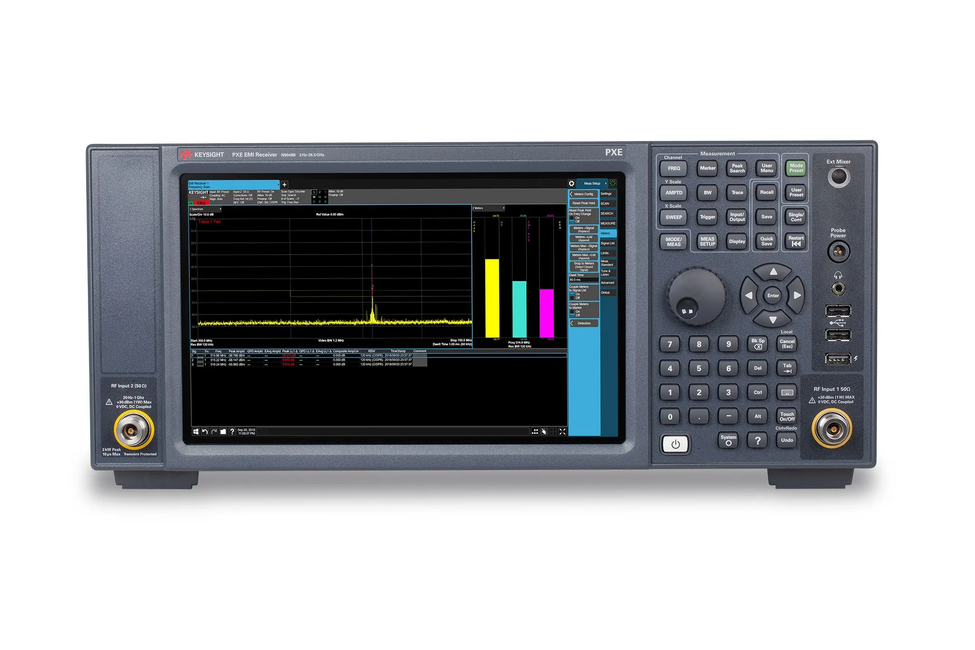 Odbiornik EMI Keysight N9048B