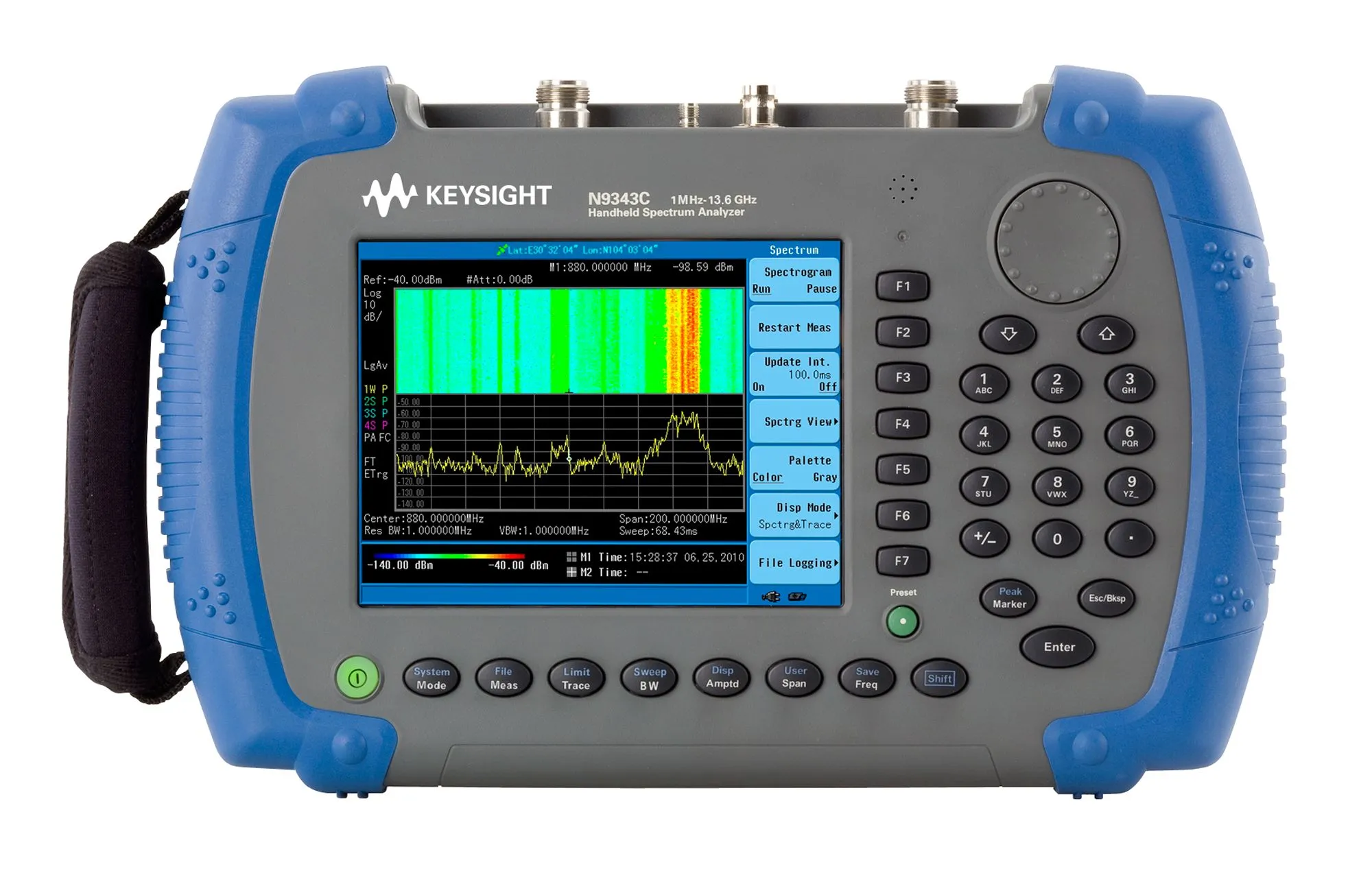 Przenośny analizator widma Keysight N9343C