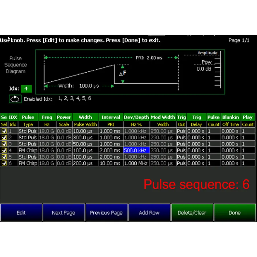 Keysight N9915CU/357 Moduł ulepszenia generatora impulsów