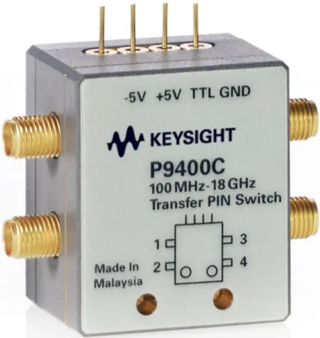 Przełącznik transferowy PIN diody stałociałkowy Keysight P9400C