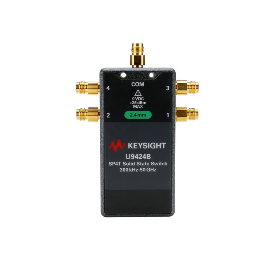 Keysight U9424B/002/201/301 przełącznik FET półprzewodnikowy, SP4T, 300 kHz-50 GHz, USB