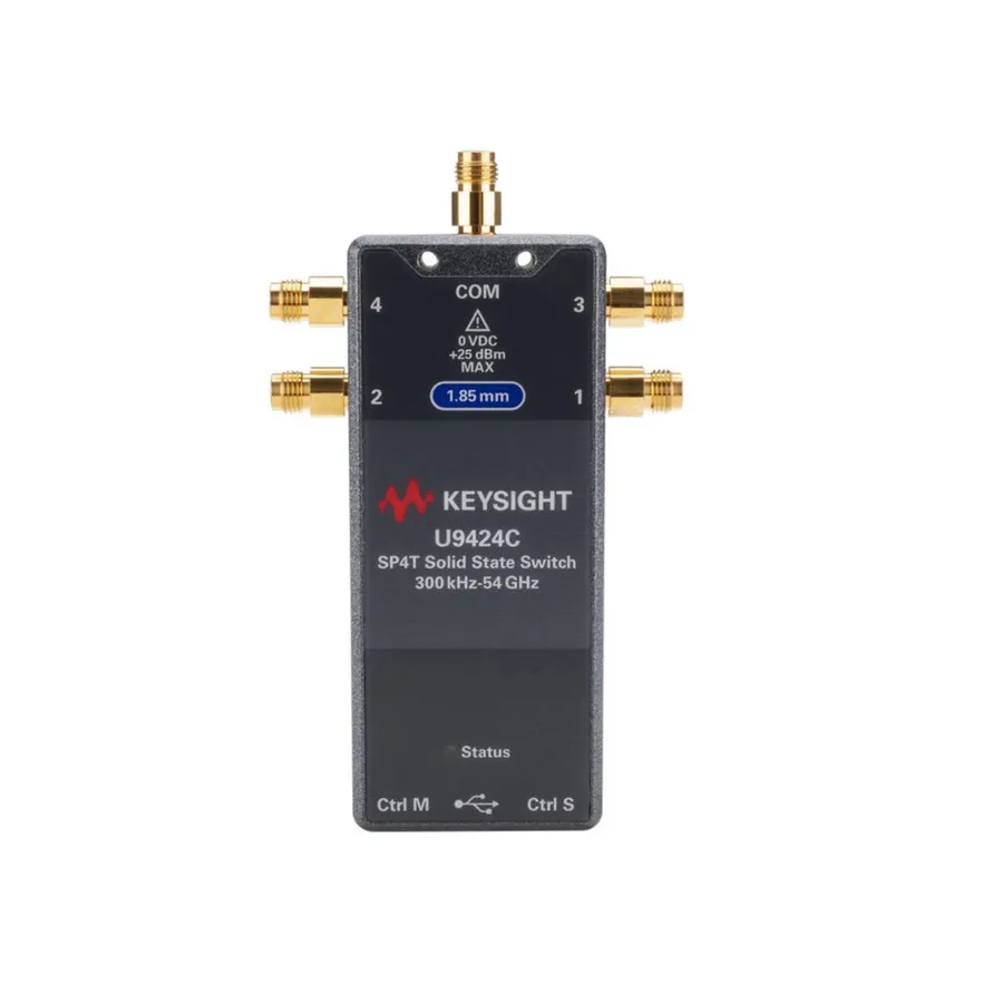 Keysight U9424C/001/101 przełącznik FET półprzewodnikowy, SP4T, 300 kHz-54 GHz