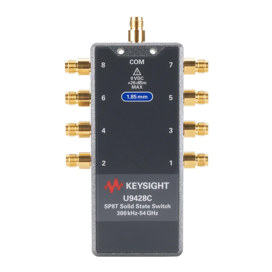 Keysight U9428C Przełącznik półprzewodnikowy FET (SP8T, USB)
