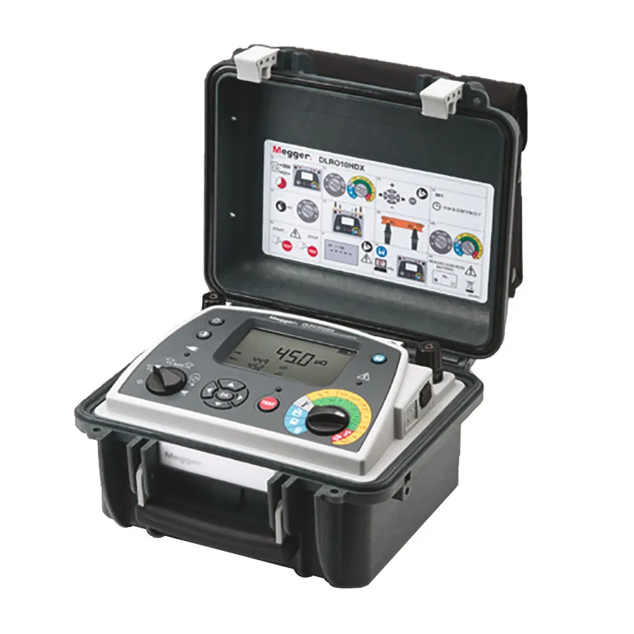 Megger DLRO-10HDX-NLS Mikro-Ommetr