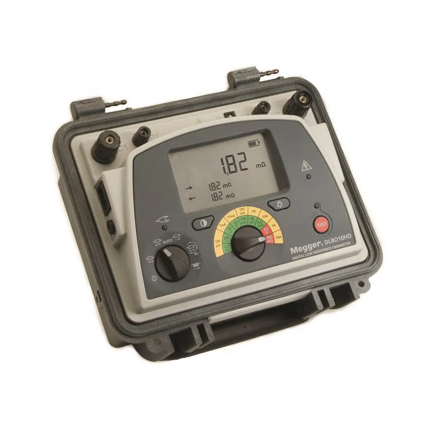 Megger DLRO10HD-NLS Omomierz niskiego oporu