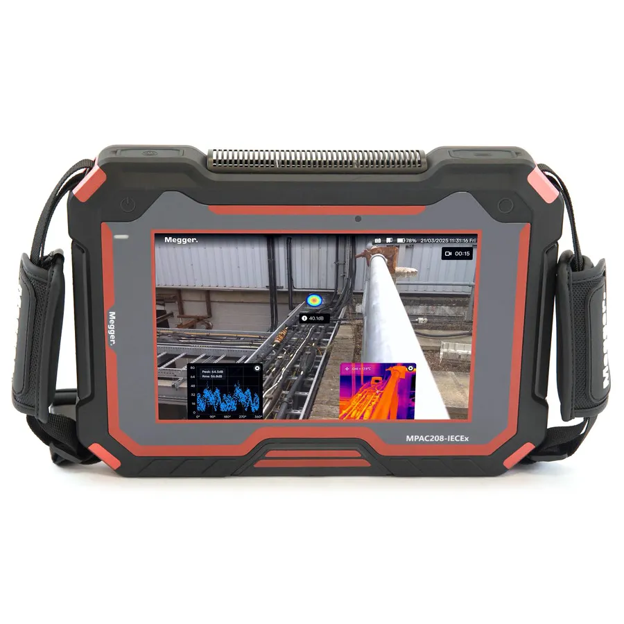 Megger MPAC208-IECEx Pro Kit Kamera Obrazowania Akustycznego i Weryfikator