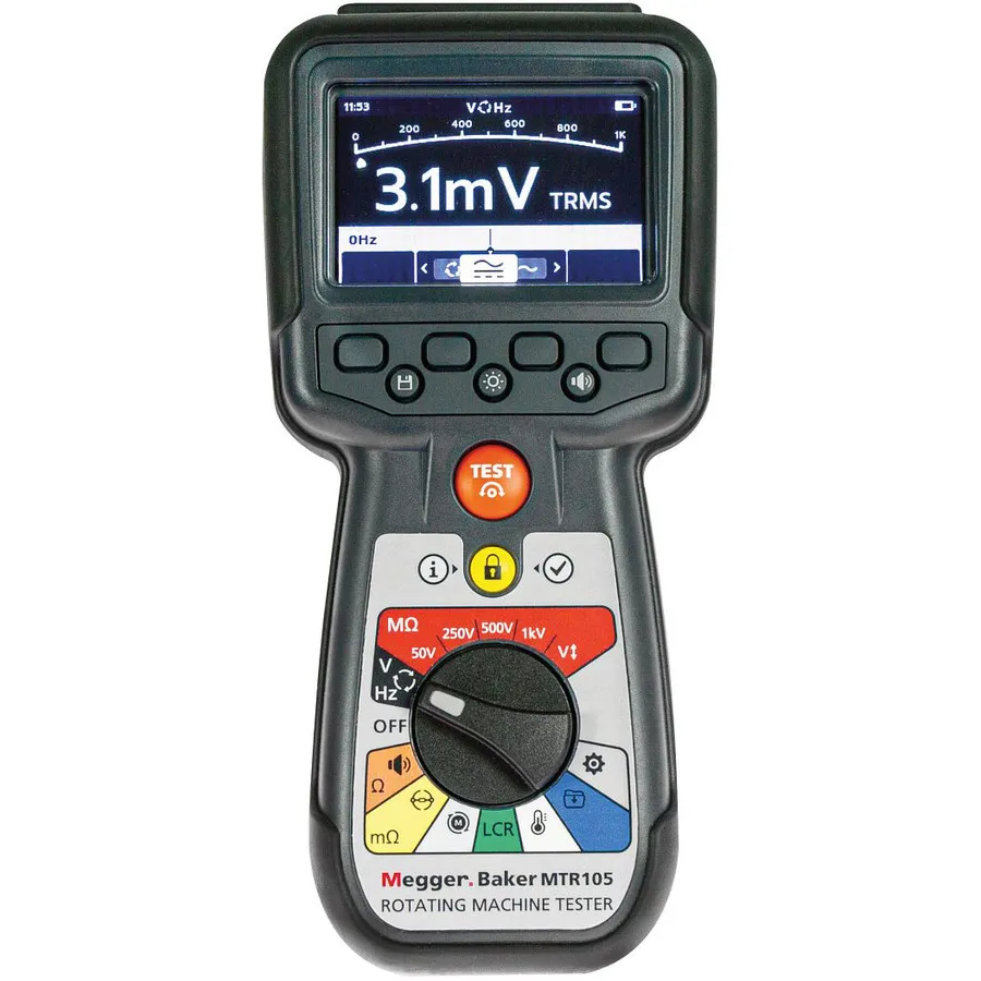 Megger MTR105 – Tester Silnika Statycznego