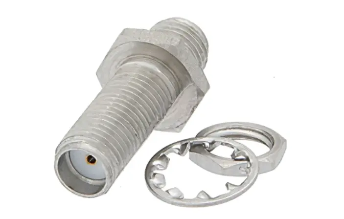 Adapter Pasternack PE9071 SMA żeński na SMA żeński