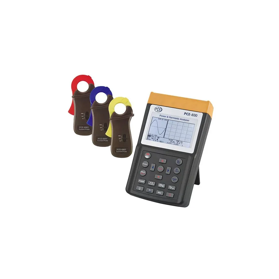 PCE Instruments PCE-830-1 Miernik Mocy Trzyfazowy z Rejestracją Danych