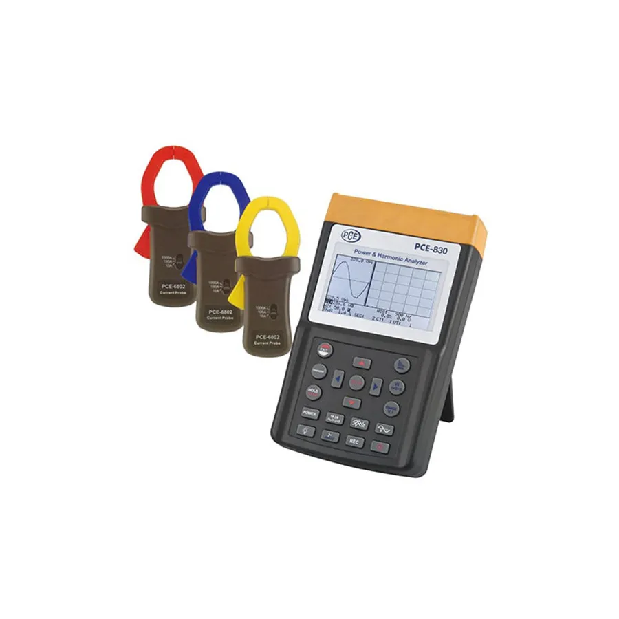 PCE Instruments PCE-830-2 Miernik Mocy Trzyfazowy z Rejestracją Danych