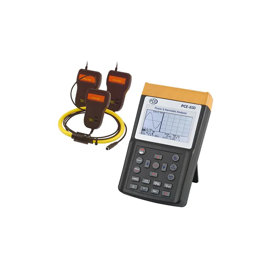 PCE Instruments PCE-830-3 Miernik Mocy Trzyfazowy z Rejestracją Danych