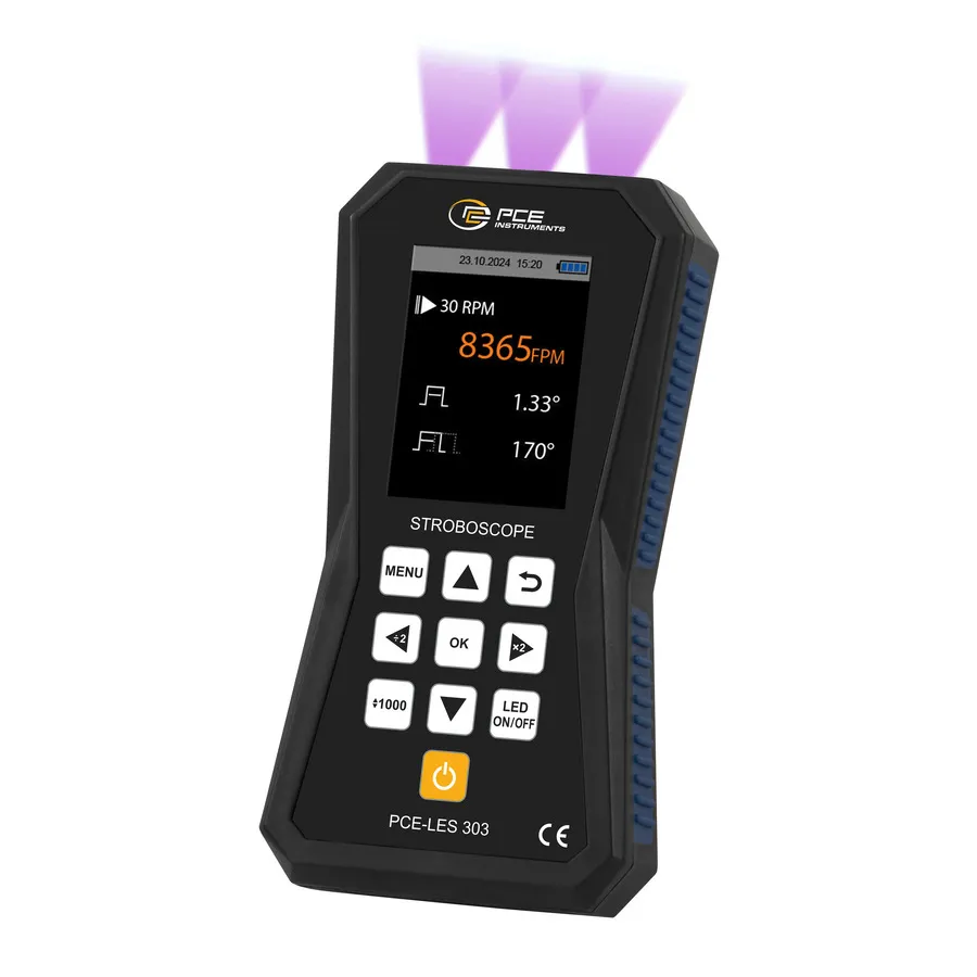 Światło stroboskopowe PCE Instruments PCE-LES 303UV-365