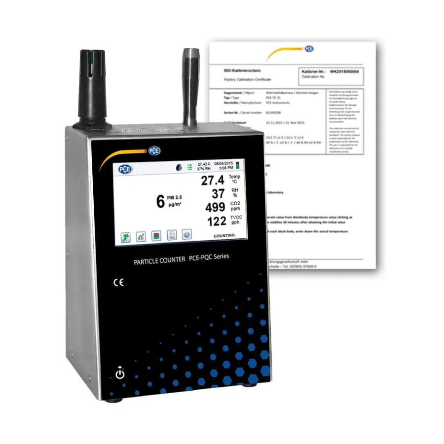 PCE Instruments PCE-PQC 23US Licznik Cząstek