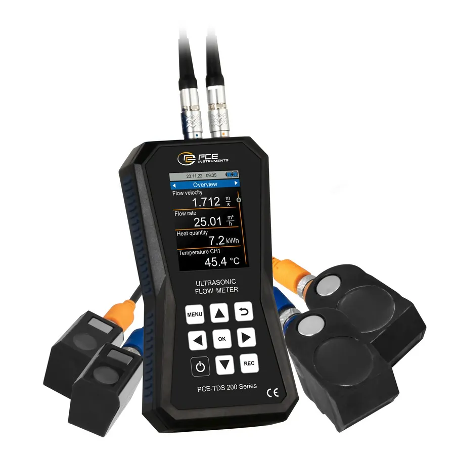 Przepływomierz ultradźwiękowy PCE Instruments PCE-TDS 200 SM