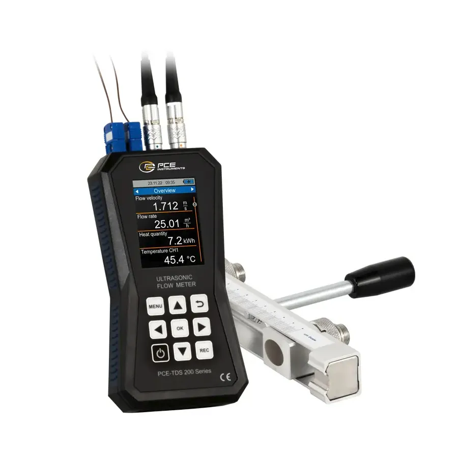 Przepływomierz ultradźwiękowy PCE Instruments PCE-TDS 200+ SR