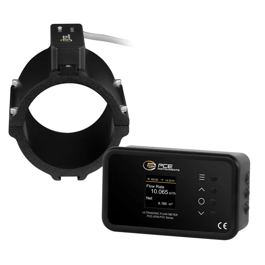 PCE Instruments PCE-UFM 65PVC przepływomierz ultradźwiękowy typu zacisku