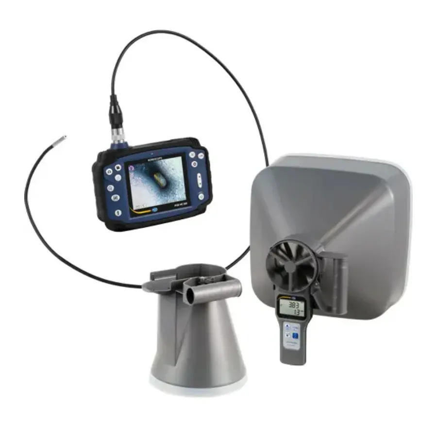 Zestaw wizjera endoskopowego PCE Instruments PCE-VE 200-KIT1 i anemometru
