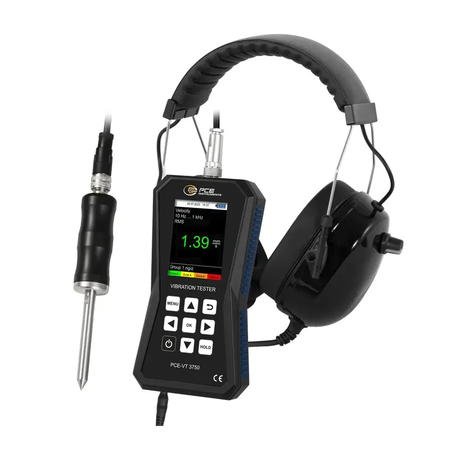 Miernik drgań PCE Instruments PCE-VT 3750S