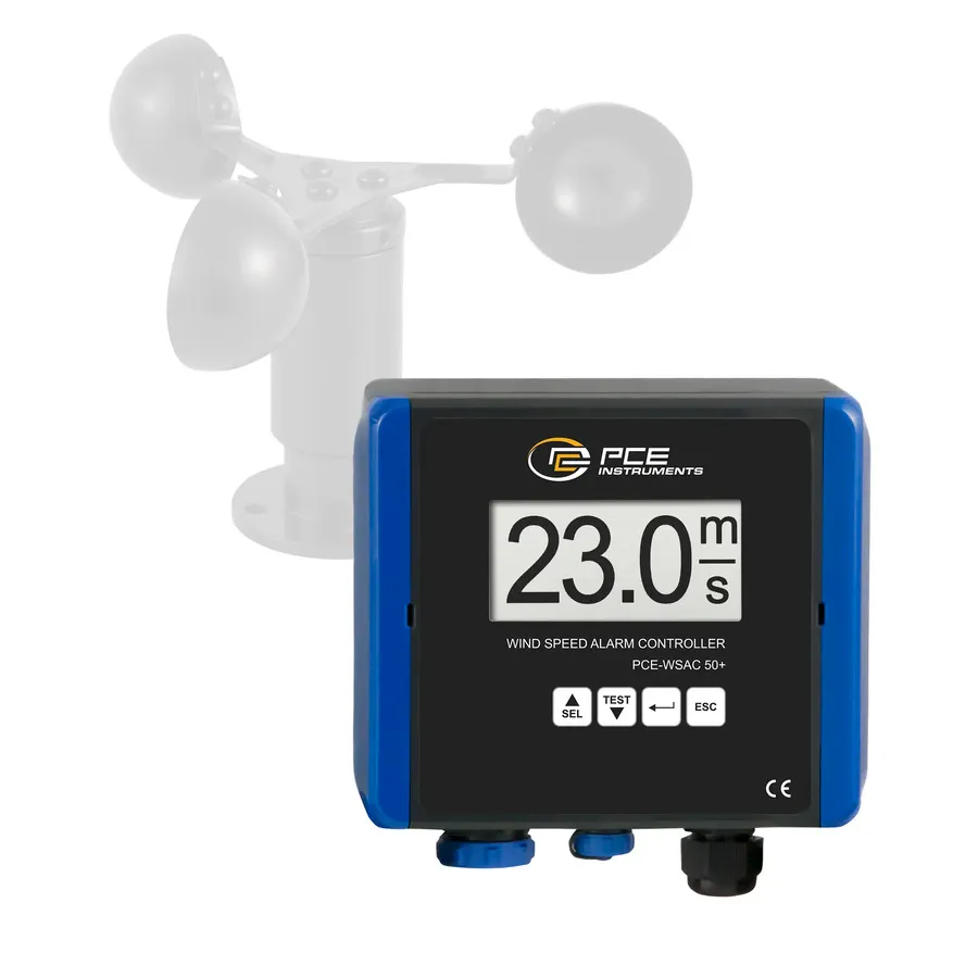 PCE Instruments PCE-WSAC 50+ 230 Miernik Prędkości Wiatru