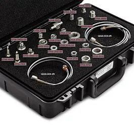 Zestaw wężów testowych i adaptertów Ralston Instruments QTHA-KIT4-SS