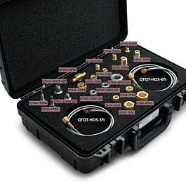 Zestaw uniwersalnych wężów i adaptertów Ralston Instruments QTHA-KIT4