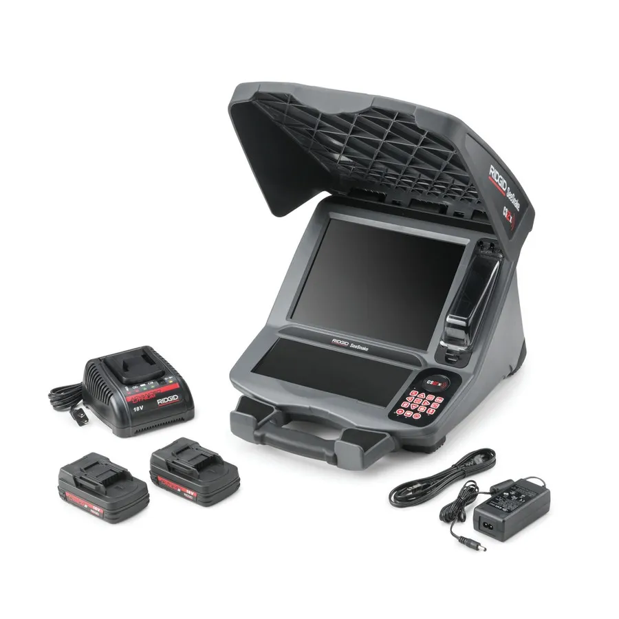 Monitor RIDGID 57288 CS12x z 2 bateriami i ładowarką