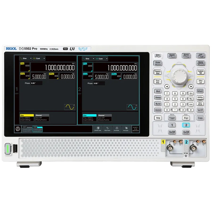 RIGOL DG5502 Pro Generator arbitralnych przebiegów