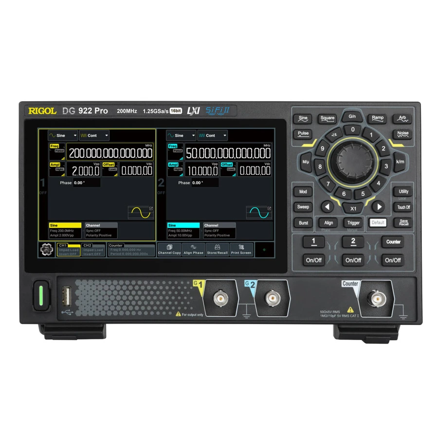 RIGOL DG922 Pro Generator arbitralnych przebiegów