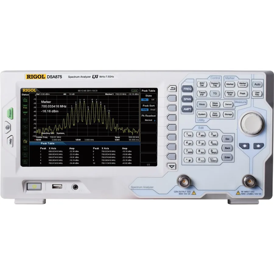 RIGOL DSA832-TG Analizator Widma RF