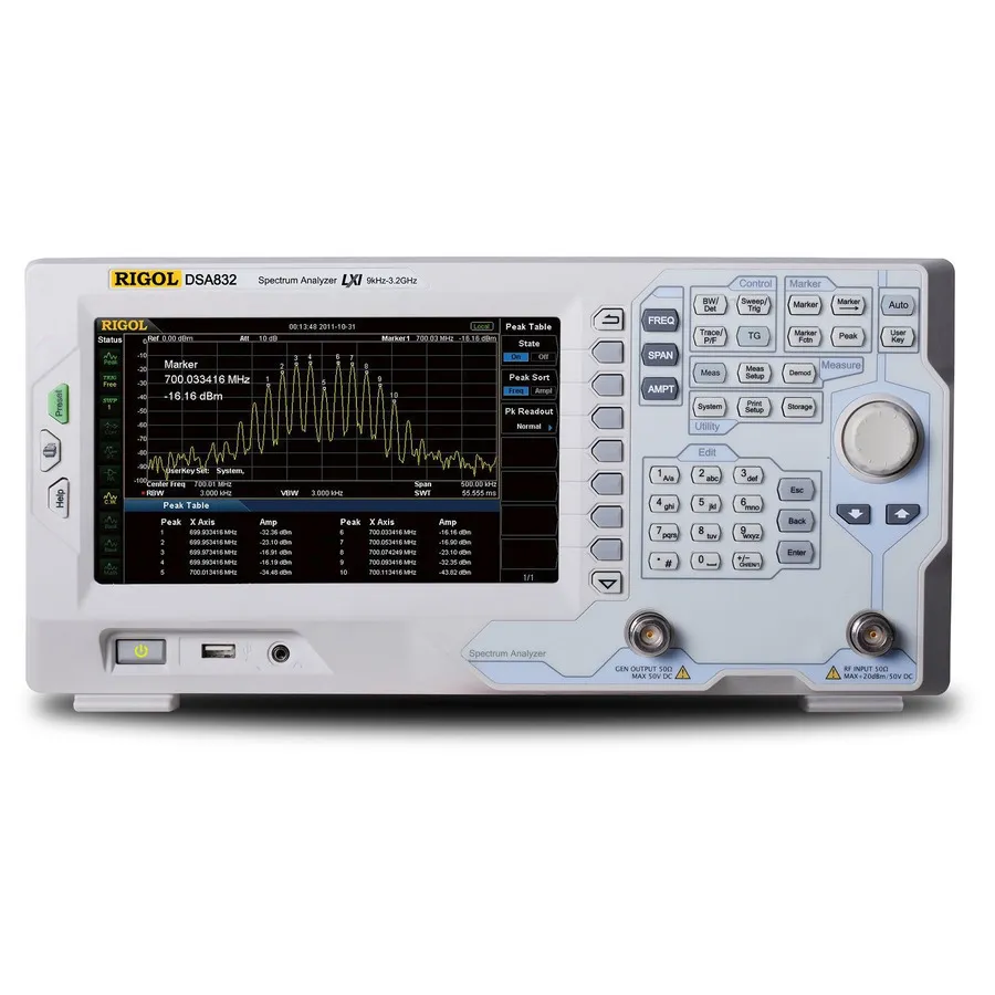 Analizator Spektrum RF RIGOL DSA832E-TG