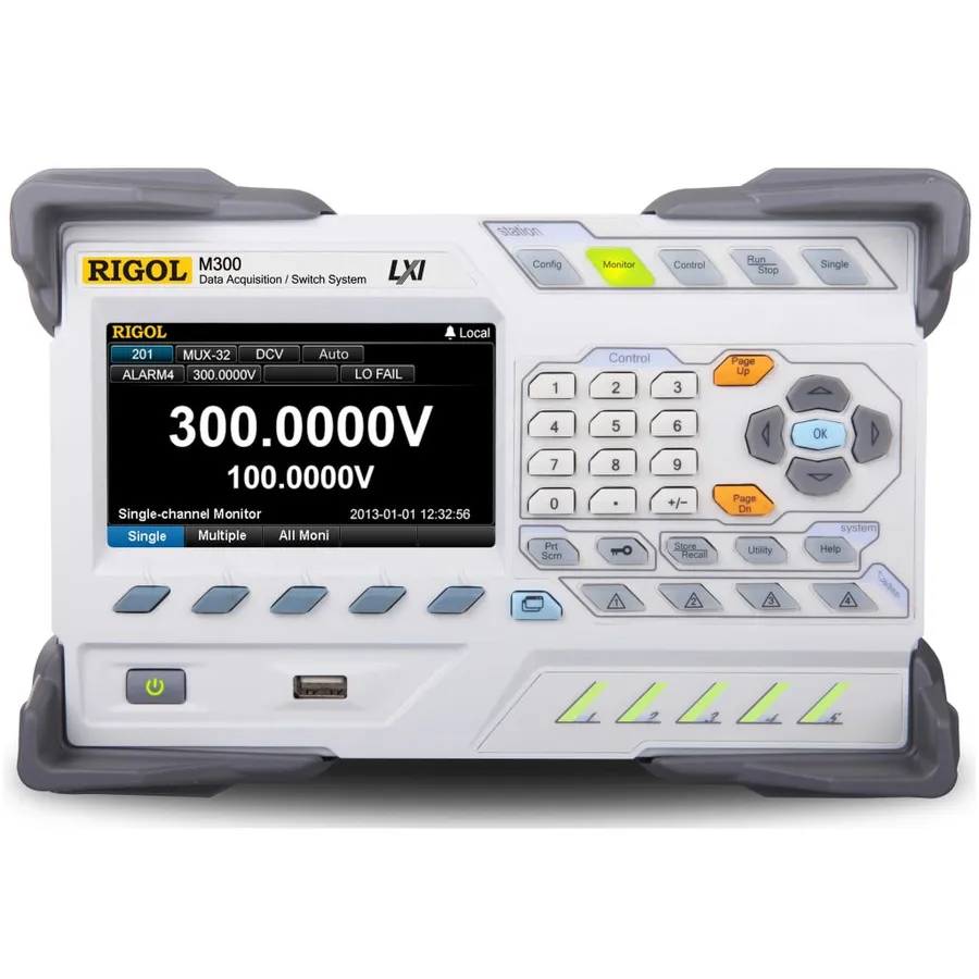 System akwizycji danych i przełączania RIGOL M301 z DMM